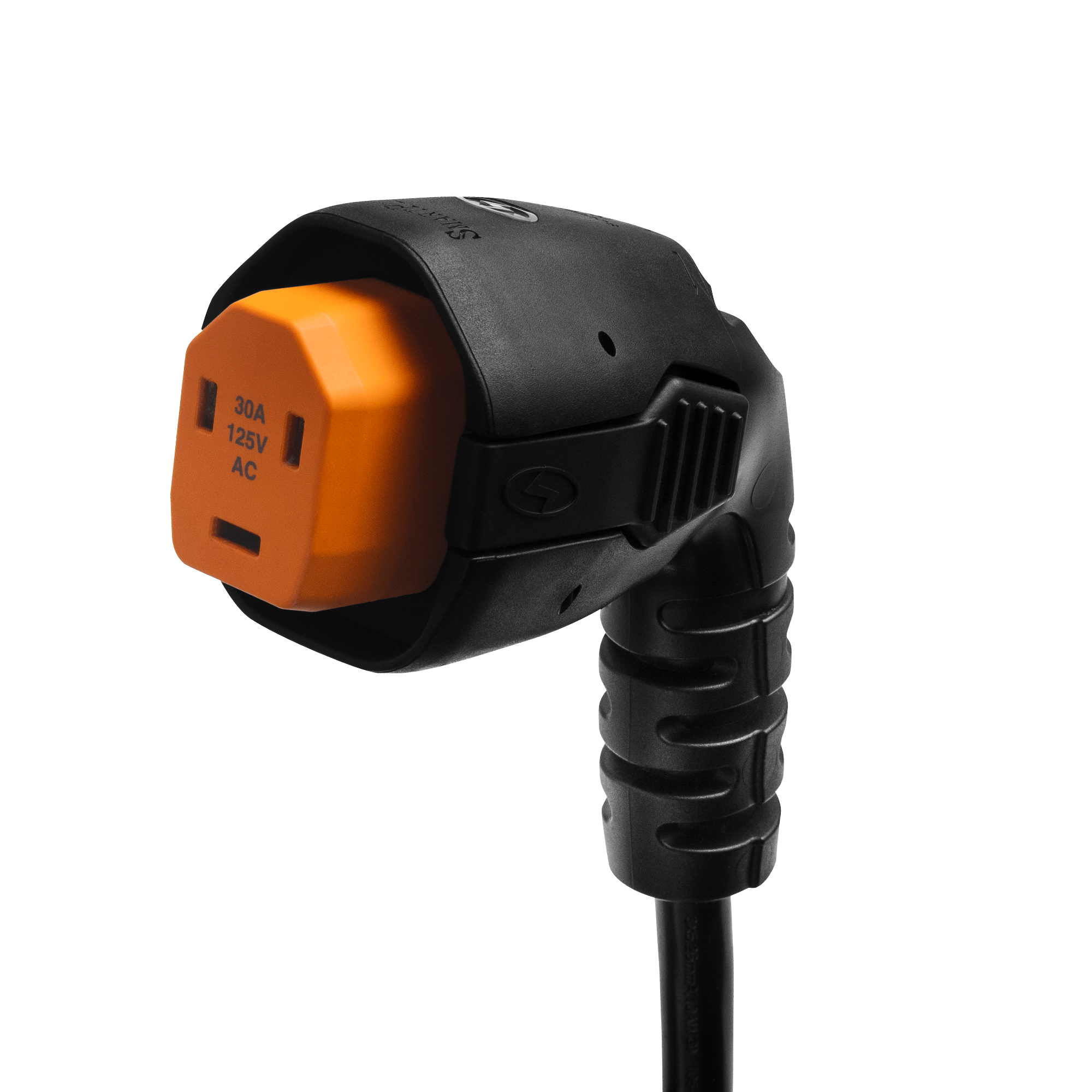 30A Socket End - Black Plastic