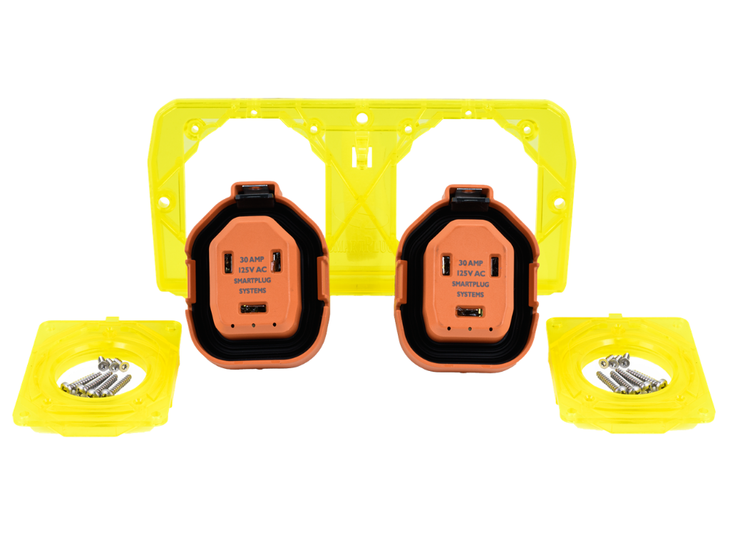 EATON Double 30Amp - Yellow