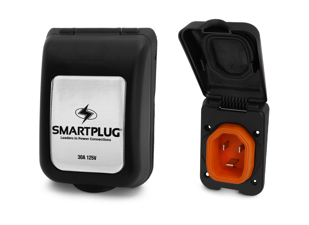 SmartPlug Black Inlet - 30A