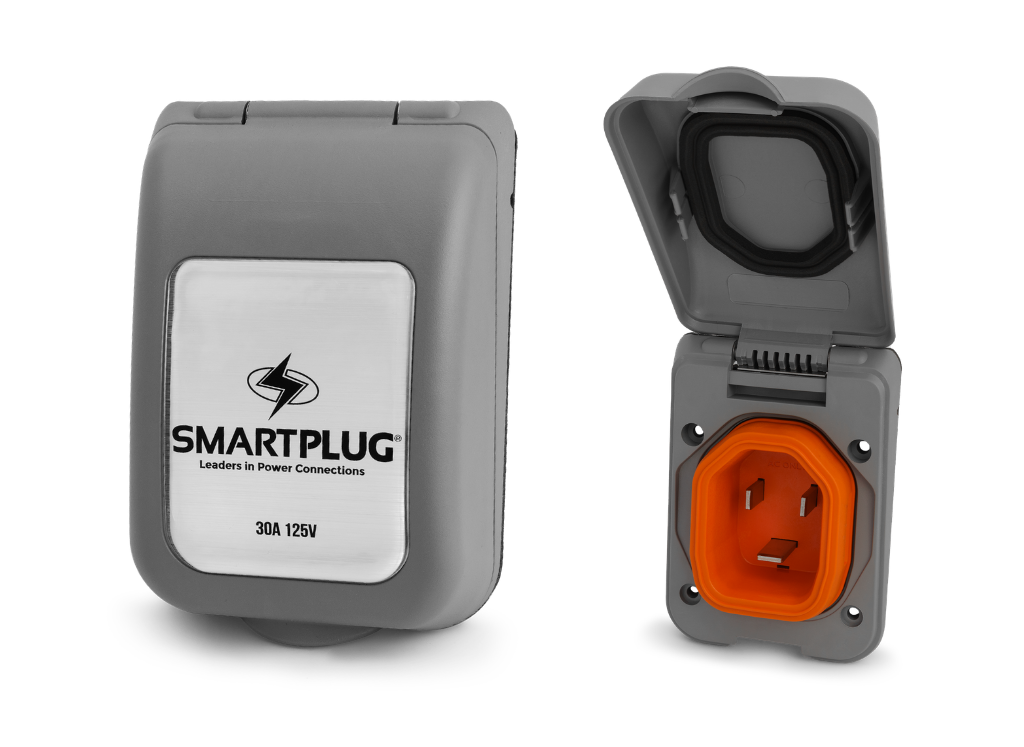 SmartPlug Gray Inlet - 30A