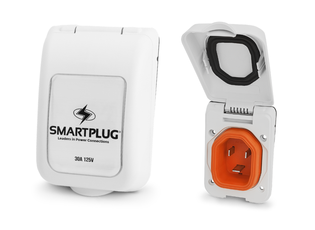 SmartPlug White Inlet - 30A