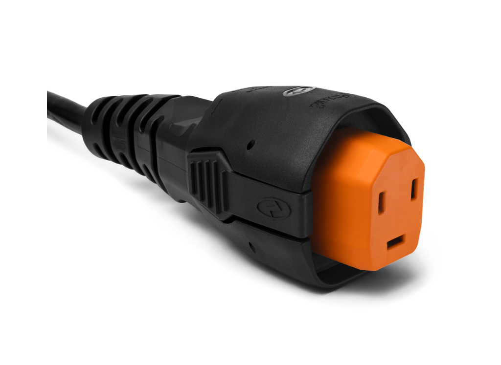 Cordset With Push-Type Park Power Connector Socket End 30A