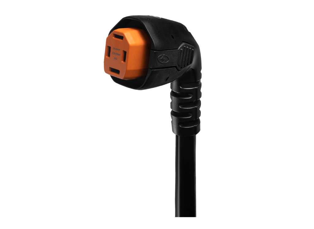 50A Socket End - Black Plastic