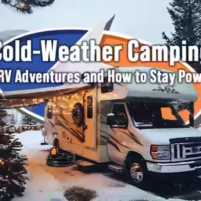 Cold-Weather Camping: Winter RV Adventures and How to Stay Powered Up